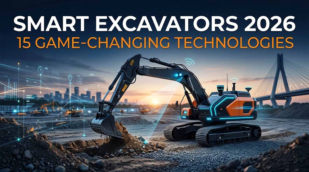 Smart Excavators 2026: 15 Game‑Changing Technologies