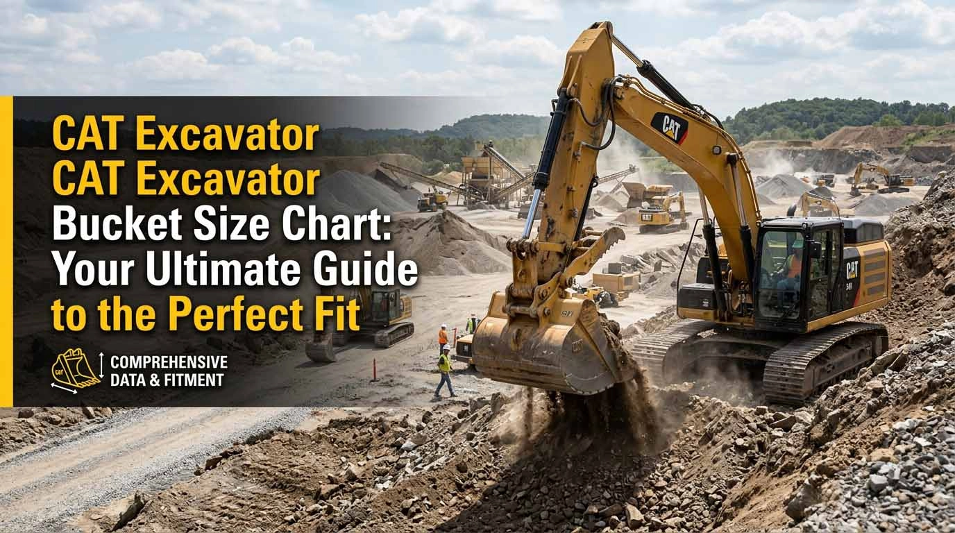 CAT Excavator Bucket Size Chart: Your Ultimate Guide to the Perfect Fit