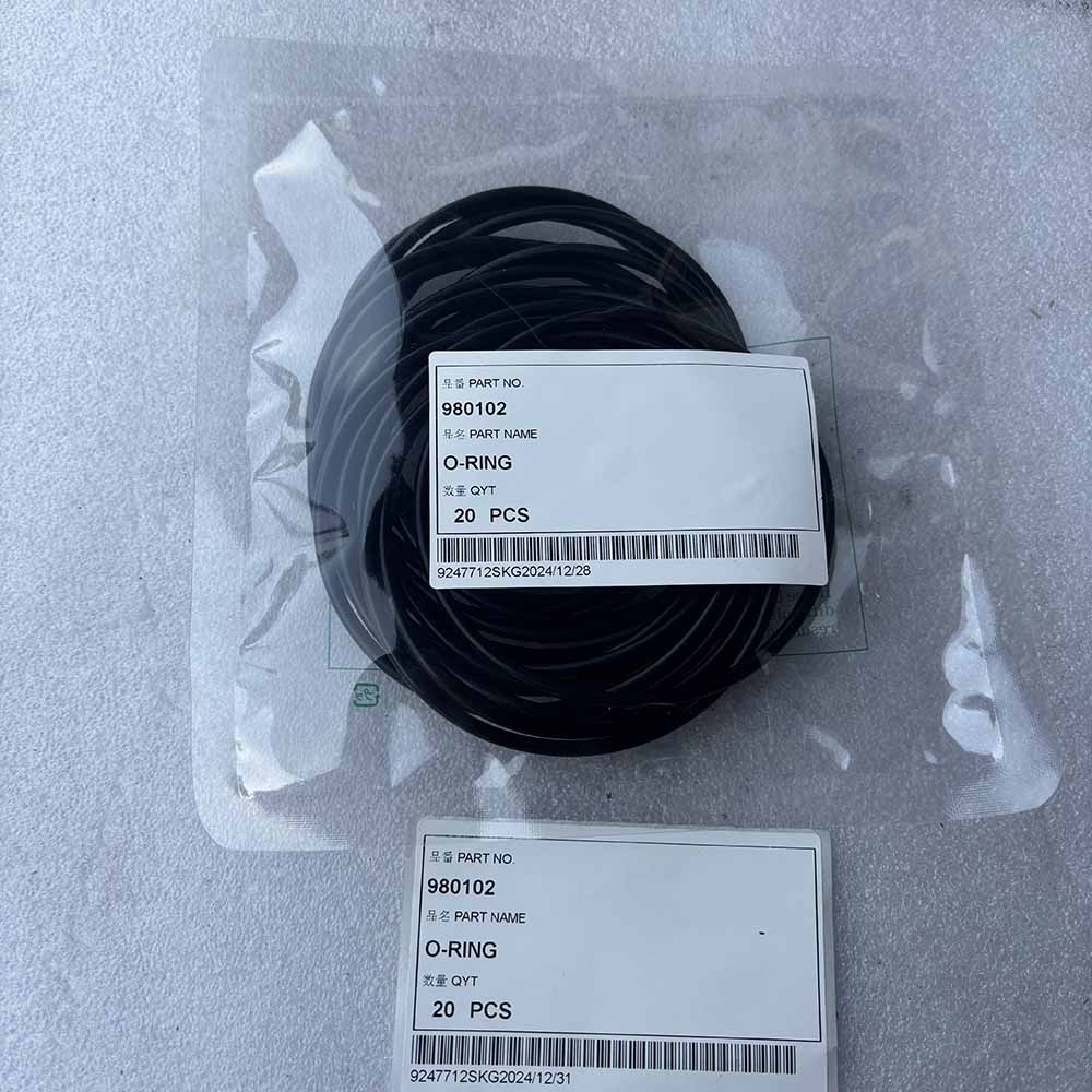 VOLVO EXCAVATOR PARTS MADE IN CHINA NEW EC120D EC135B EC160E EC210B 980102 O-RING SPARKLING MACHINERY