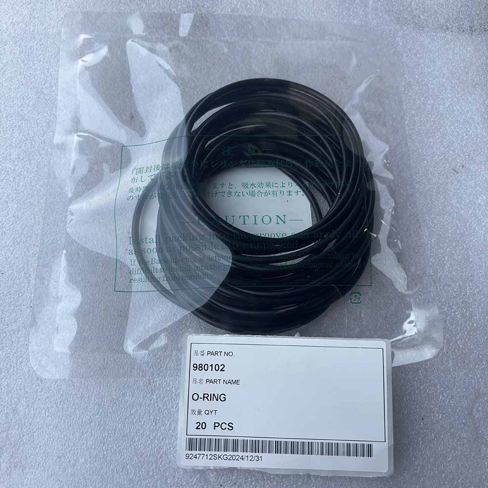 VOLVO EXCAVATOR PARTS MADE IN CHINA NEW EC120D EC135B EC160E EC210B 980102 O-RING SPARKLING MACHINERY