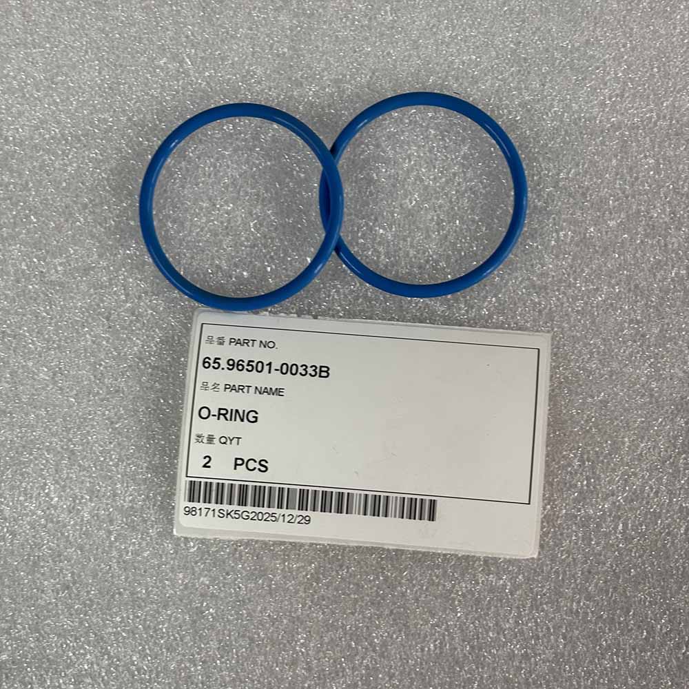 Genuine Doosan Excavator O-ring Part Number 65.96501-0033B for Hydraulic System Sealing