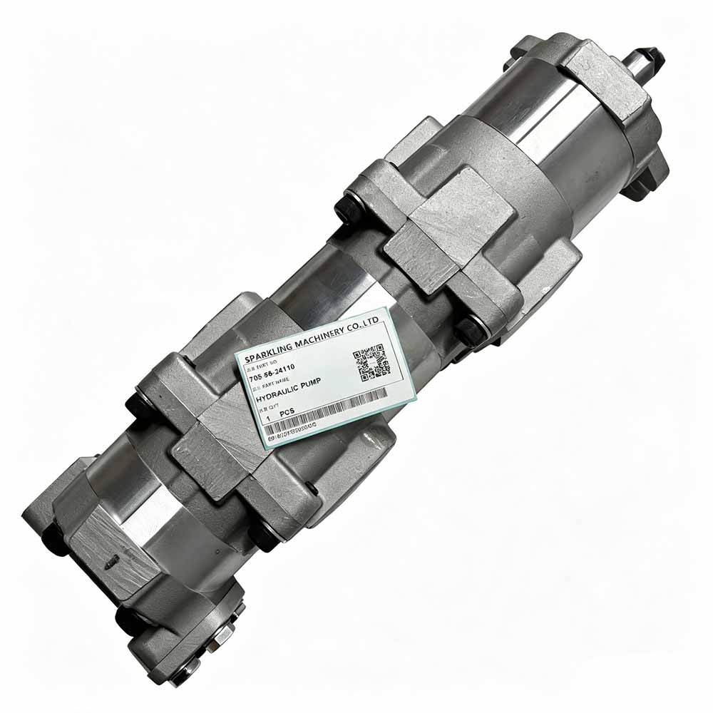 Komatsu-wheel-loader-hydraulic-gear-pump-705-55-24110-packaging