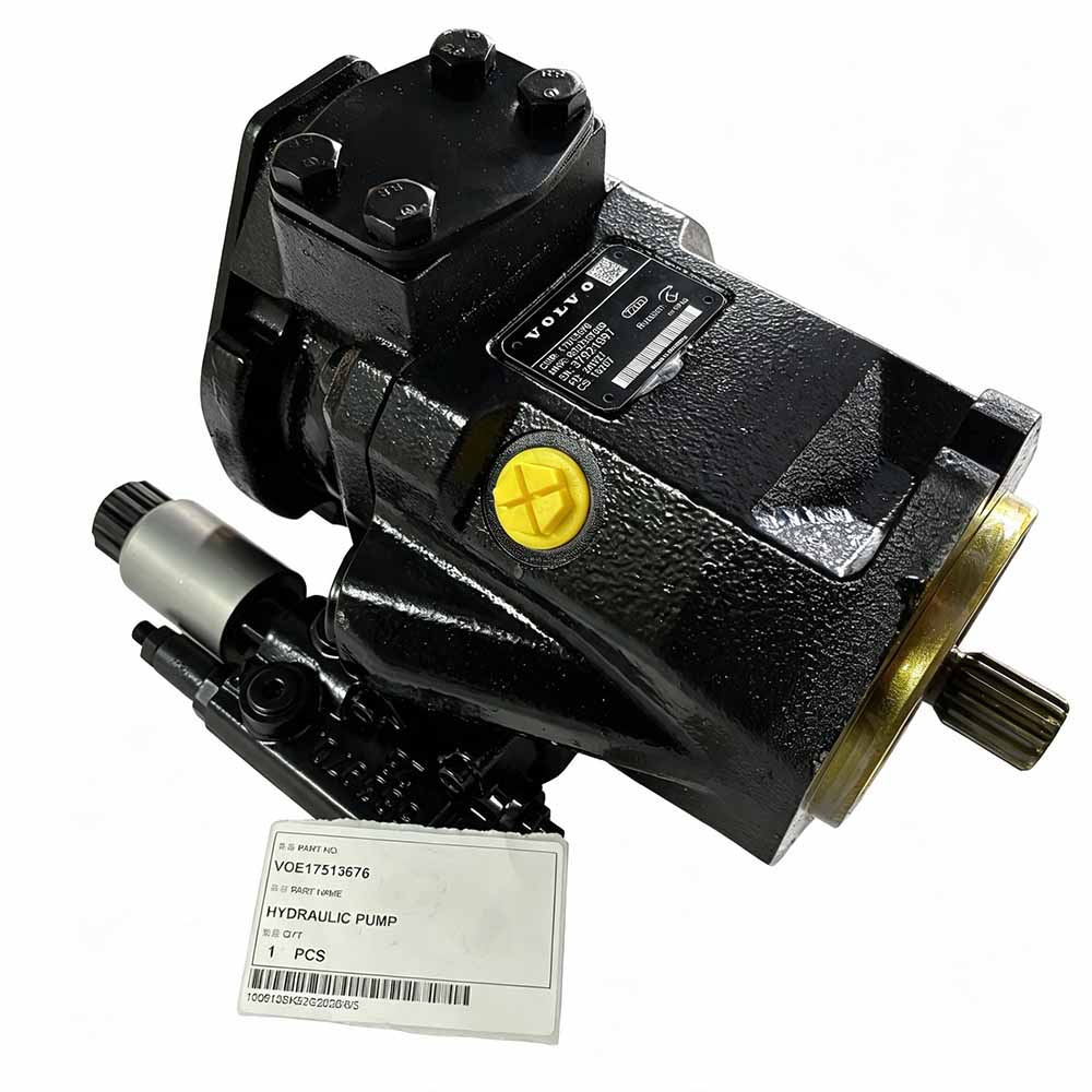 Genuine-Volvo-VOE17513676-hydraulic-piston-pump-side-view