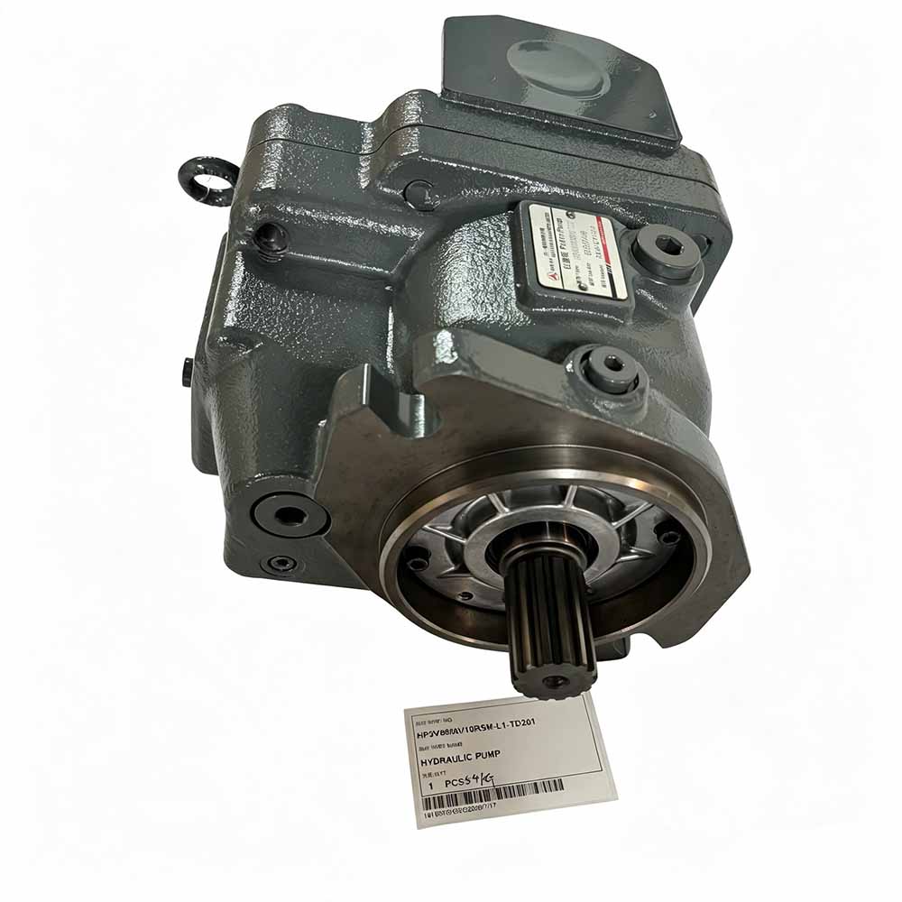 Brand New HP3V80 AV10RSM-L1-TD201 Hydraulic Main Pump for SANY SY55C, SY60C & SY75C Genuine-HP3V80-axial-piston-hydraulic-pump-SANY-SY75C-side-view