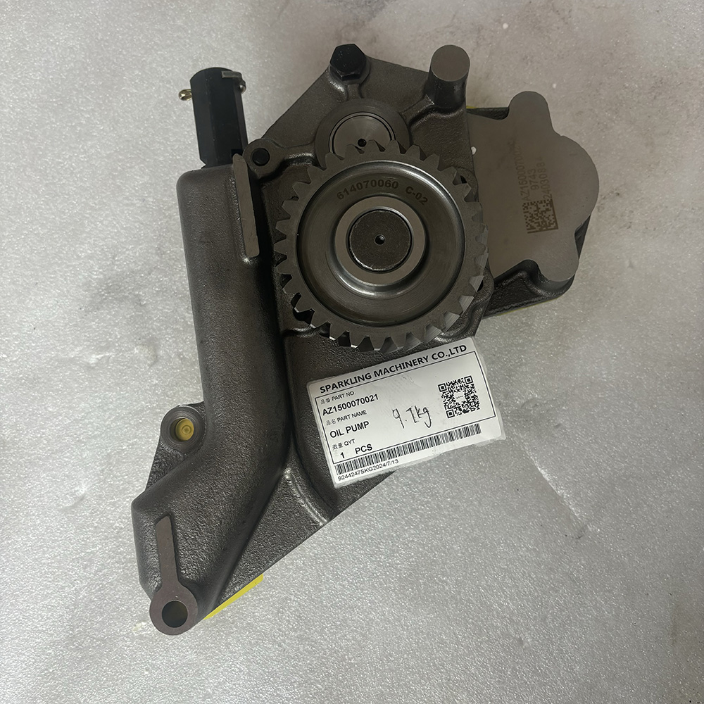SPARKLING MACHINERY SINOTRUK WEICHAI ENGINE PARTS AZ1500070021 OIL PUMP