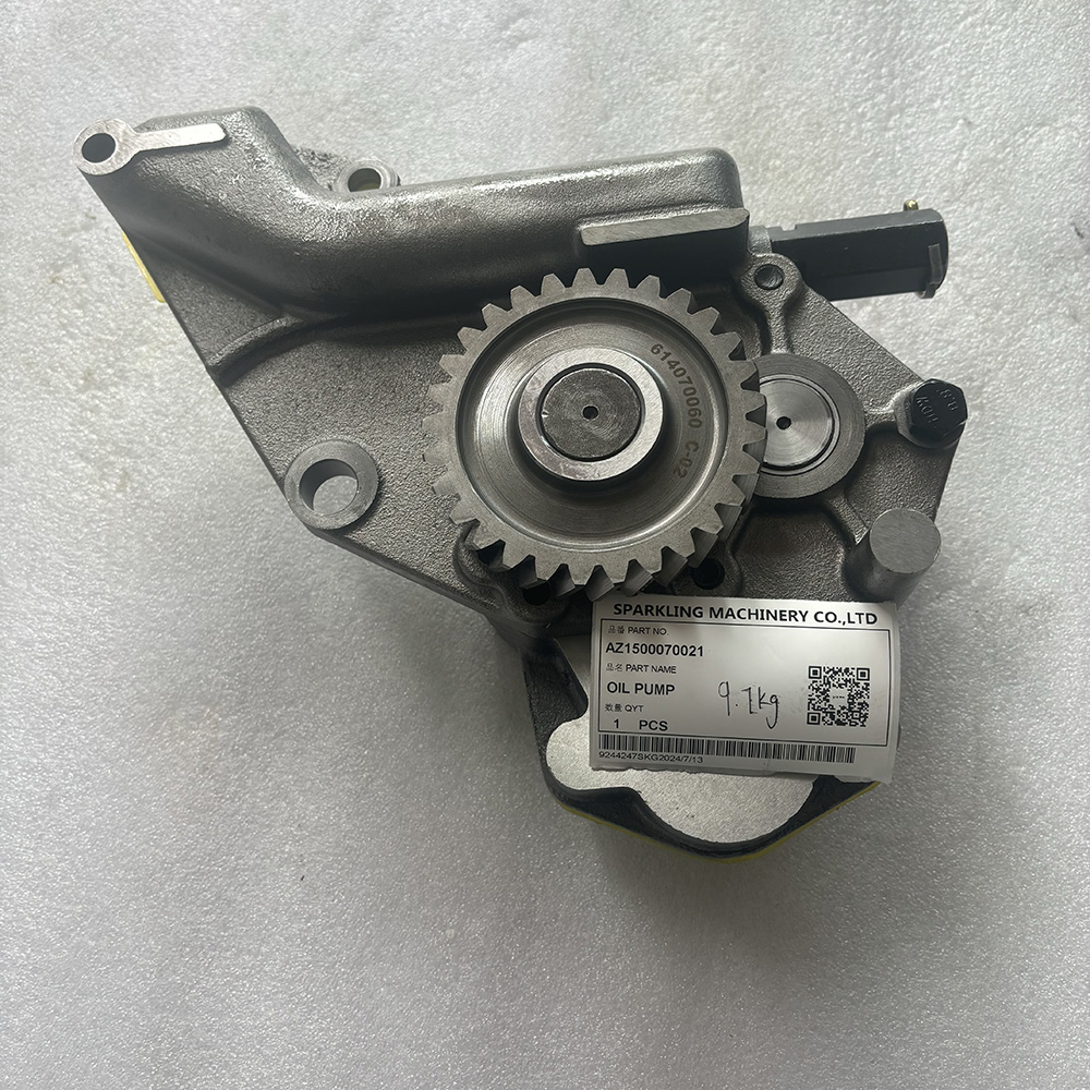 SPARKLING MACHINERY SINOTRUK WEICHAI ENGINE PARTS AZ1500070021 OIL PUMP