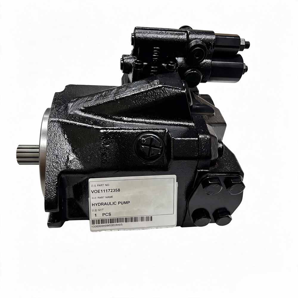 Genuine VOE11172358 Hydraulic Pump for Volvo L60E, L60F & L70E Volvo-wheel-loader-hydraulic-pump-assembly-VOE11172358-packaging