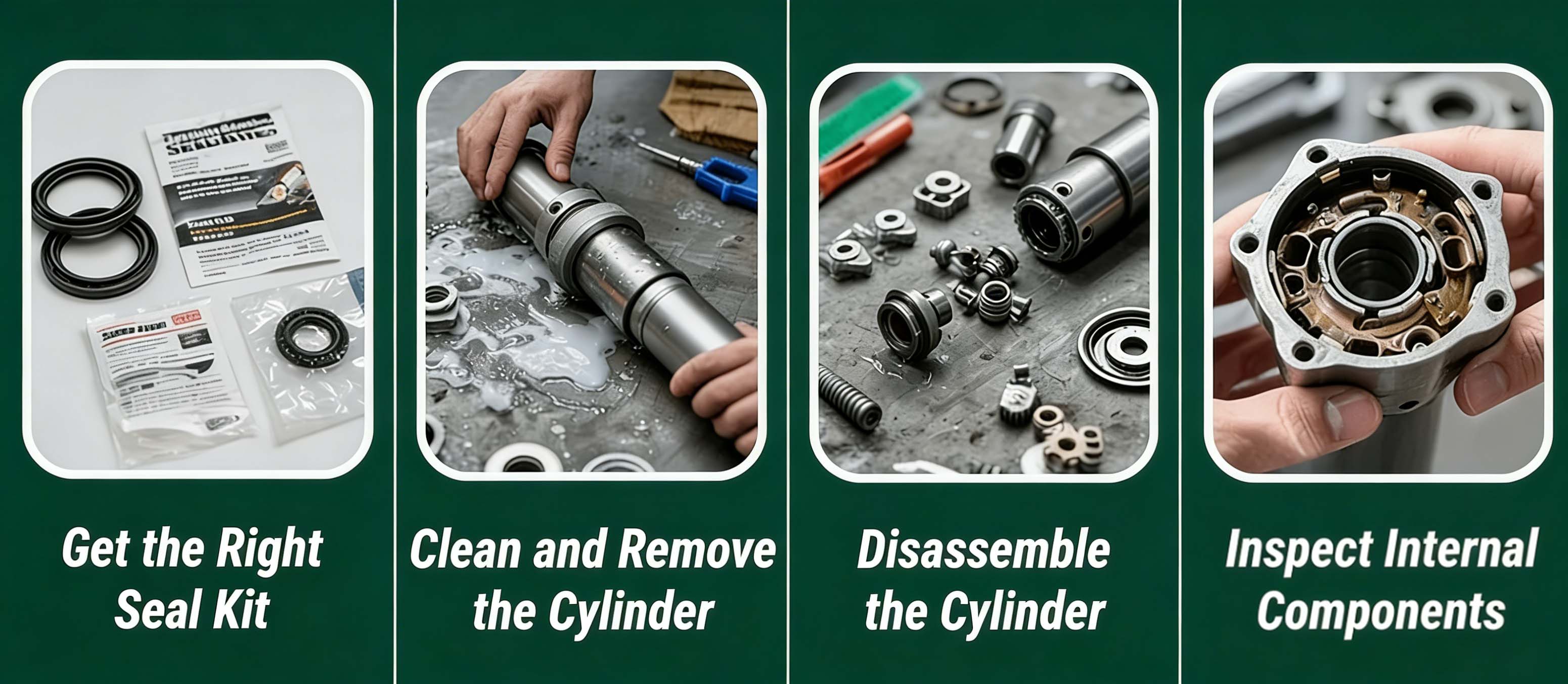 How to Rebuild a Hydraulic Cylinder