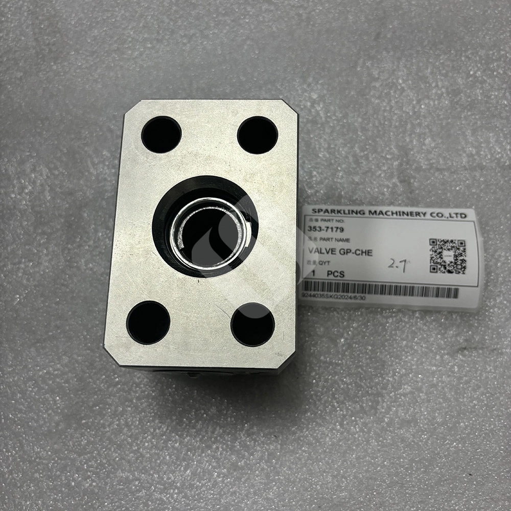 VALVE GP-CHECK, 353‑7179, 3537179, Cat wheel loader valve, Caterpillar hydraulic check valve, Cat 982 XE parts, Cat 982M valve, Cat 980 valve, D10T2 tractor valve, Caterpillar OEM valve, aftermarket Cat valve. VALVE GP-CHECK, 353‑7179, 3537179, Cat wheel loader valve, Caterpillar hydraulic check valve, Cat 982 XE parts, Cat 982M valve, Cat 980 valve, D10T2 tractor valve, Caterpillar OEM valve, aftermarket Cat valve.