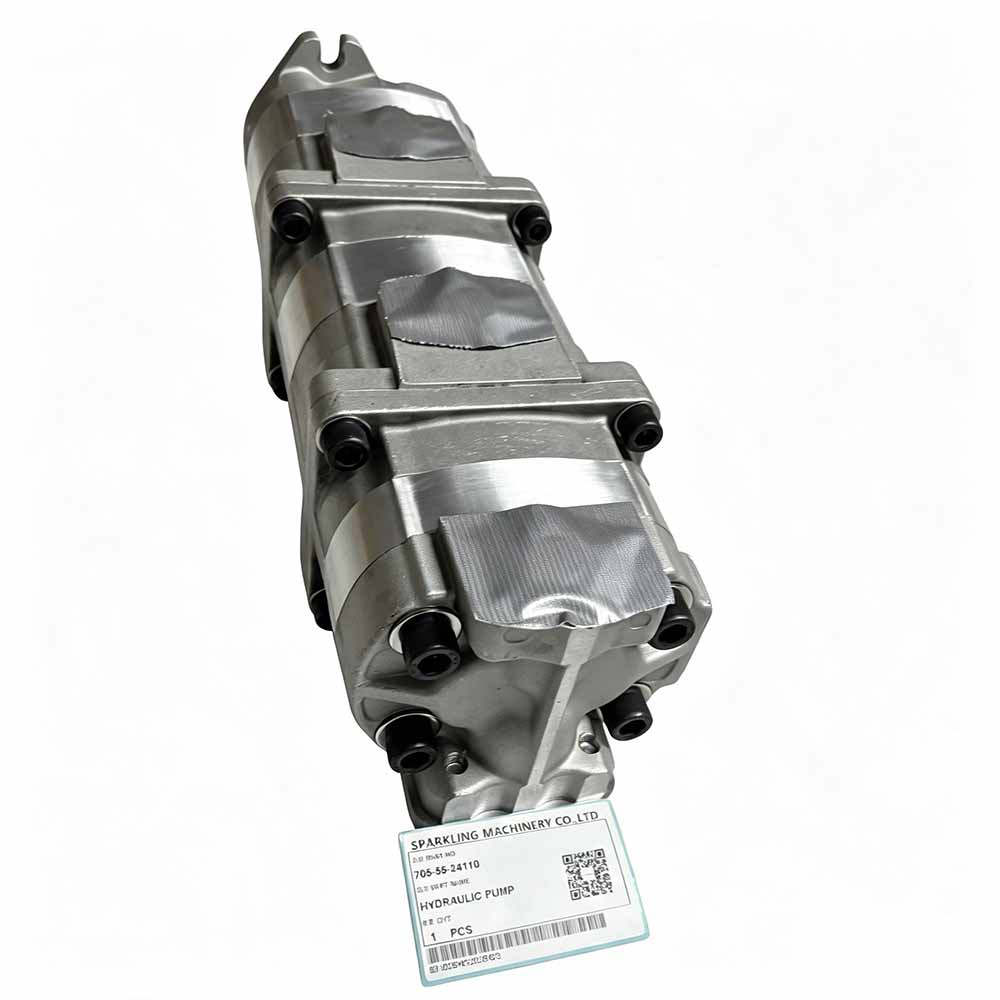 Komatsu-WA300L-1-replacement-hydraulic-pump-705-55-24110-close-up
