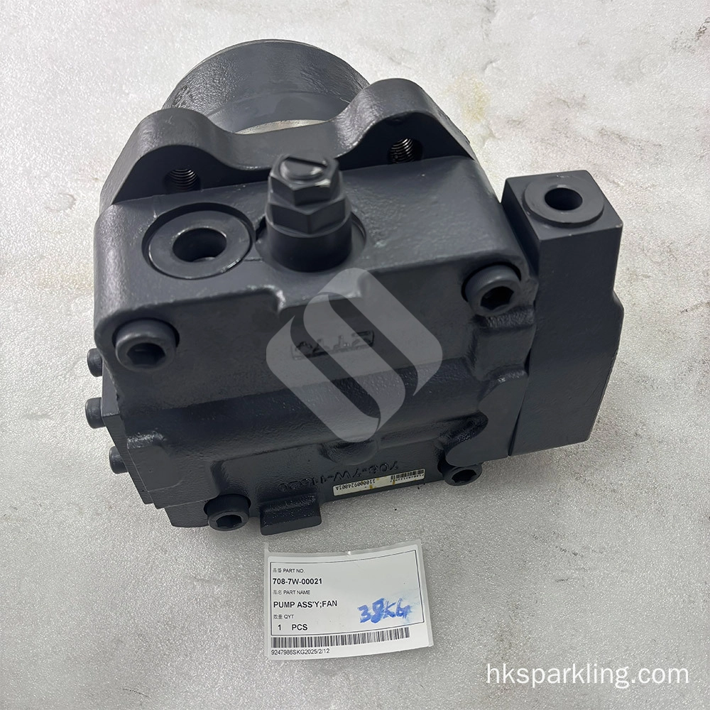 BULLDOZERS SPARE PARTS 708-7W-00020 708-7W-00021 708-7W-11520 HYDRAULIC FAN MOTOR FOR D275