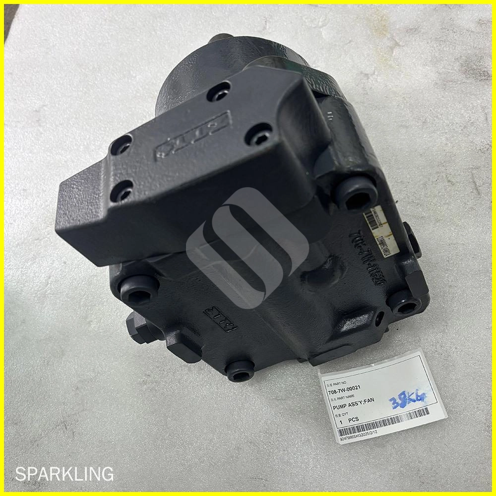 BULLDOZERS SPARE PARTS 708-7W-00020 708-7W-00021 708-7W-11520 HYDRAULIC FAN MOTOR FOR D275