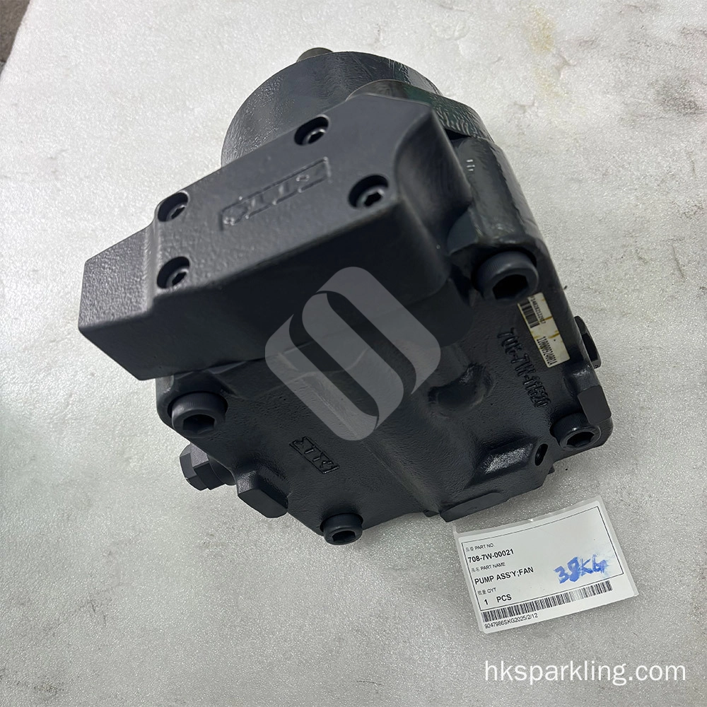 BULLDOZERS SPARE PARTS 708-7W-00020 708-7W-00021 708-7W-11520 HYDRAULIC FAN MOTOR FOR D275
