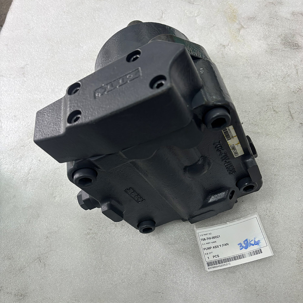 BULLDOZERS SPARE PARTS 708-7W-00020 708-7W-00021 708-7W-11520  HYDRAULIC FAN MOTOR FOR D275 (3)