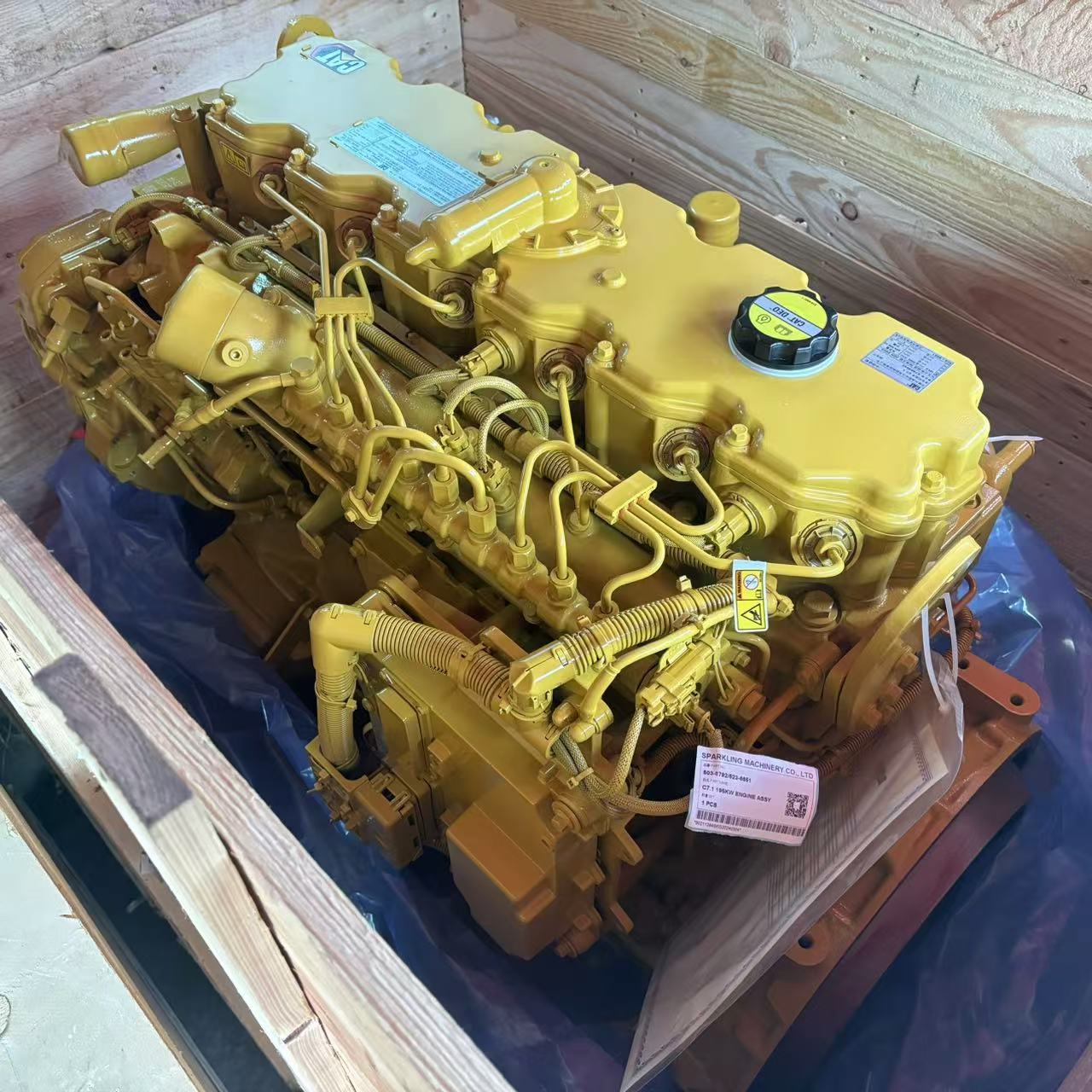 Original C7.1 Engine Assembly with parts 503-8792, 502-3531, 502-4248, 623-6651 for CAT Excavator Models E330 E336GC E330GC E333