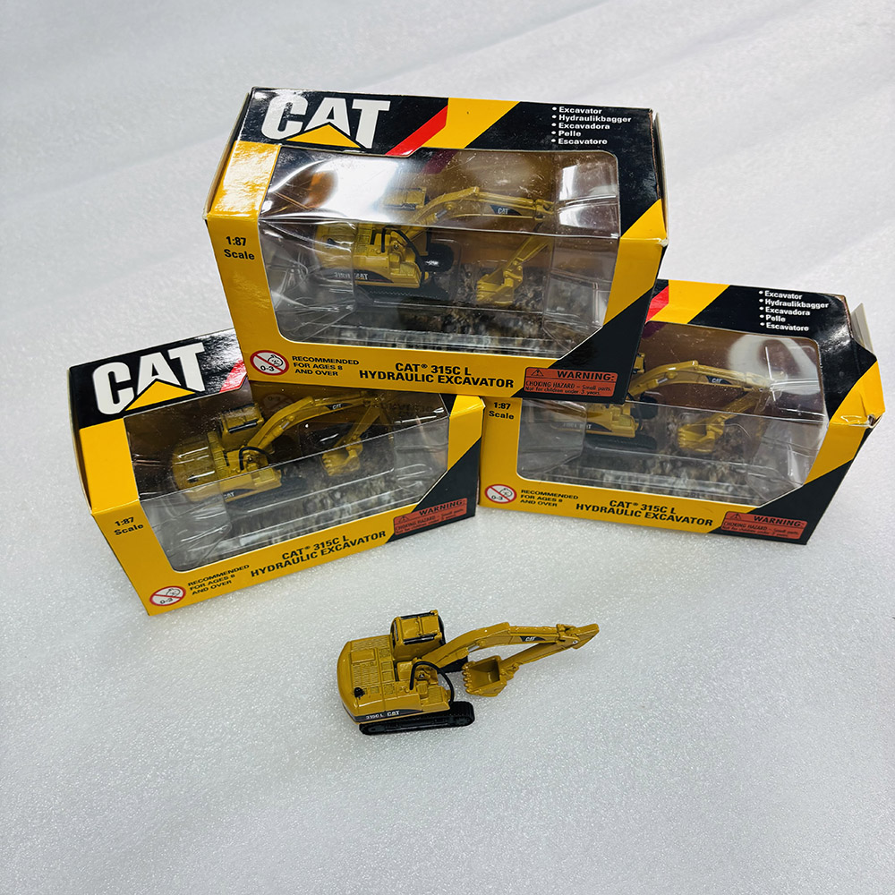 CAT 315CL die-cast excavator model 1:35 1:50 scale metal alloy with movable boom arm and bucket
