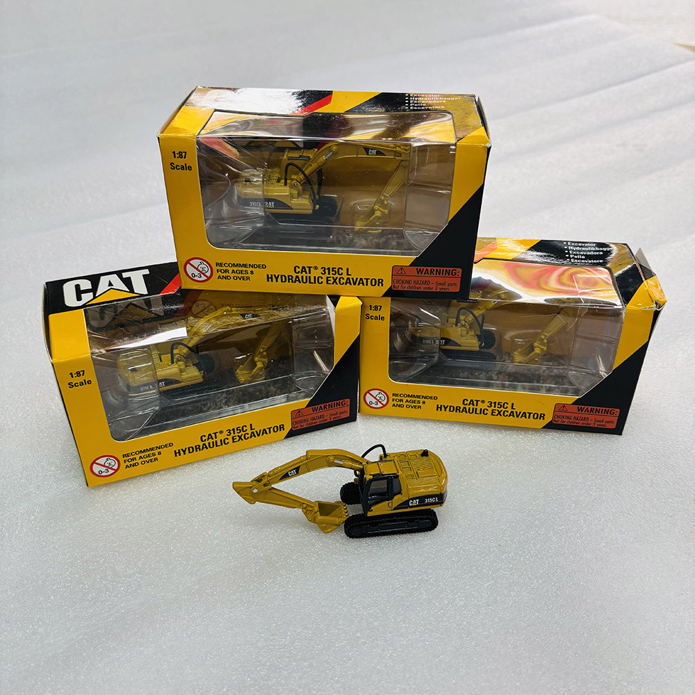 CAT 315CL die-cast excavator model 1:35 1:50 scale metal alloy with movable boom arm and bucket