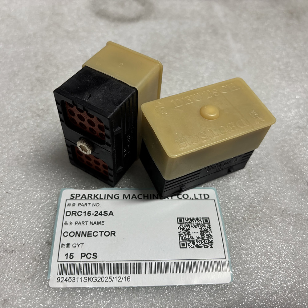 250V 13A DRC16-24SA Connector for Construction Machinery
