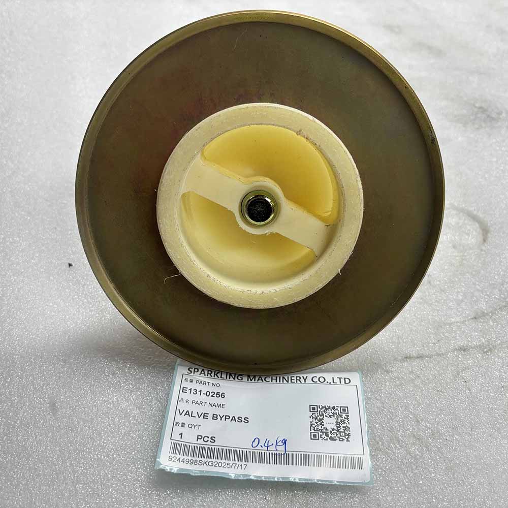 VOLVO EXCAVATOR PARTS MADE IN CHINA NEW 1221E 1221F E131-0256 VALVE BYPASS SPARKLING MACHINERY