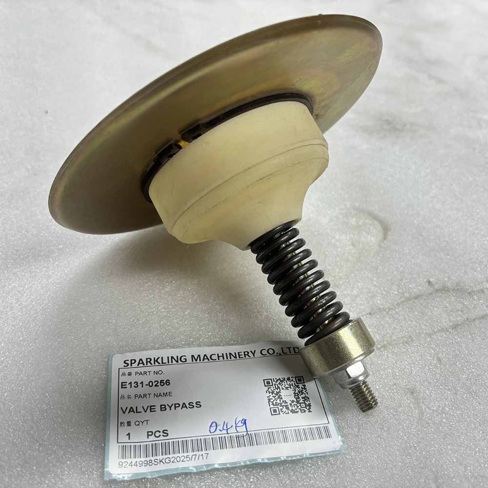 VOLVO EXCAVATOR PARTS MADE IN CHINA NEW 1221E 1221F E131-0256 VALVE BYPASS SPARKLING MACHINERY