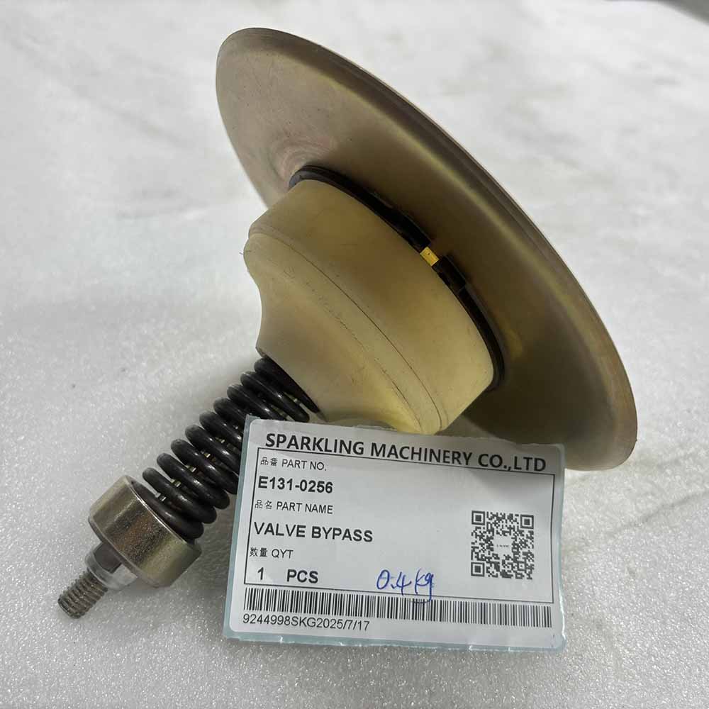 VOLVO EXCAVATOR PARTS MADE IN CHINA NEW 1221E 1221F E131-0256 VALVE BYPASS SPARKLING MACHINERY