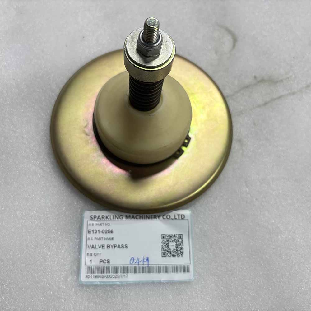 VOLVO EXCAVATOR PARTS MADE IN CHINA NEW 1221E 1221F E131-0256 VALVE BYPASS SPARKLING MACHINERY
