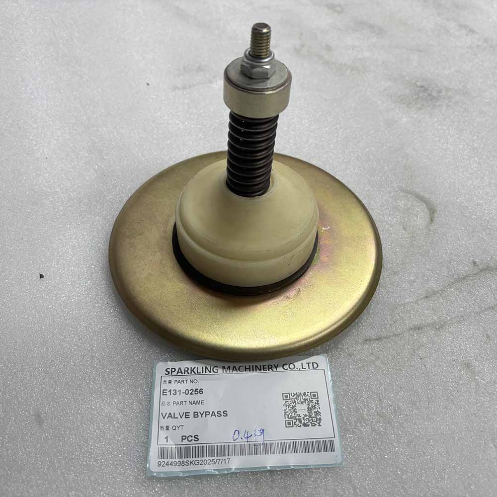 VOLVO EXCAVATOR PARTS MADE IN CHINA NEW 1221E 1221F E131-0256 VALVE BYPASS SPARKLING MACHINERY