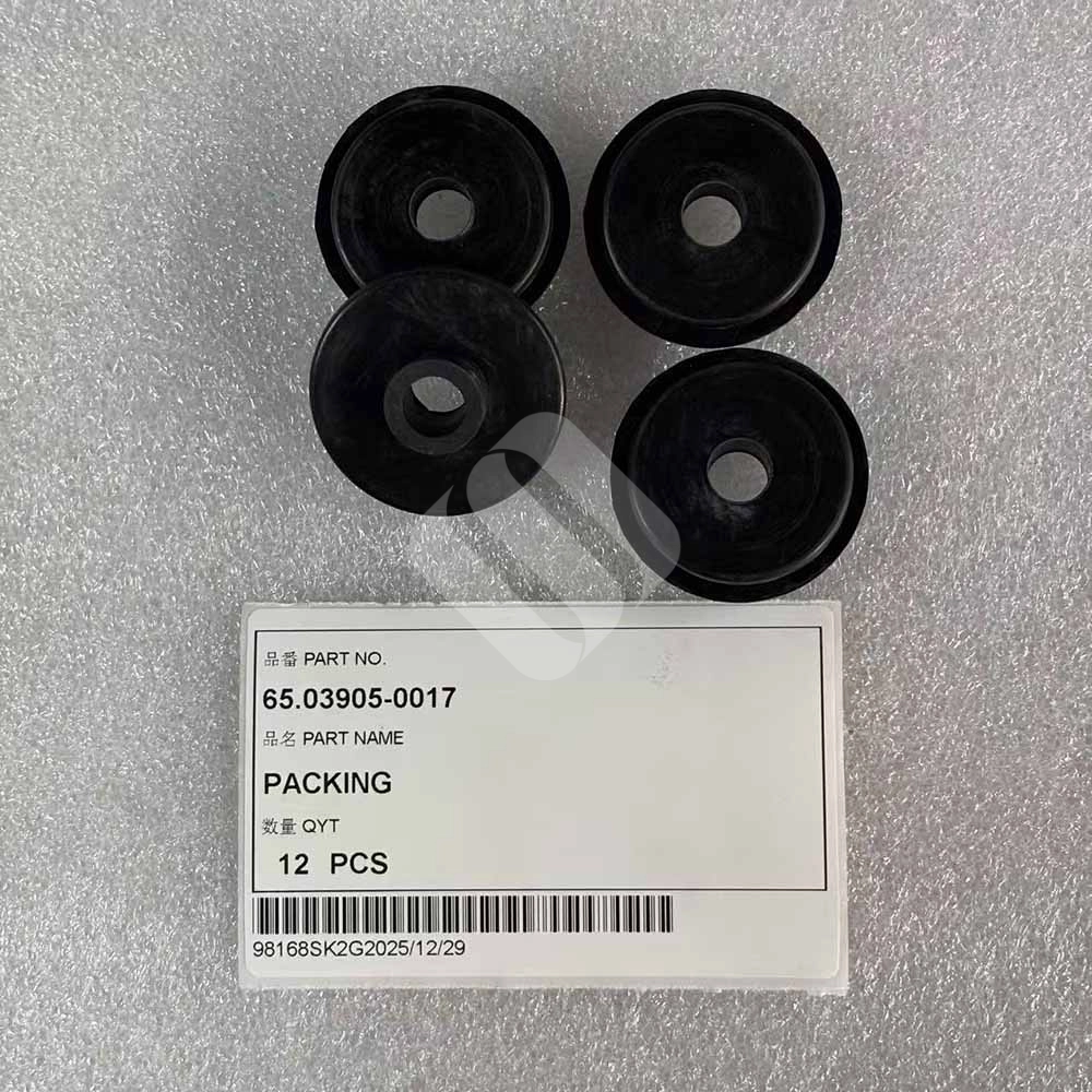 Packing 65.03905-0017 for Doosan Daewoo MEGA MEGA300 SOLAR Construction Machinery Spare Parts Daewoo MEGA300 Packing Spare Part