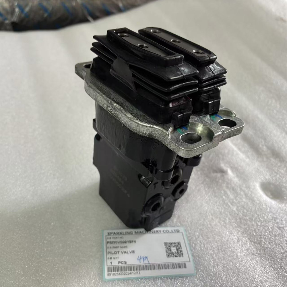 EXCAVATOR SPARE PARTS PM30V00019F4 PILOT CONTROL VALVE FOR CX17B CX25 CX27B CX31 CX31B CX36 CX36B CX47 CX50B (3)