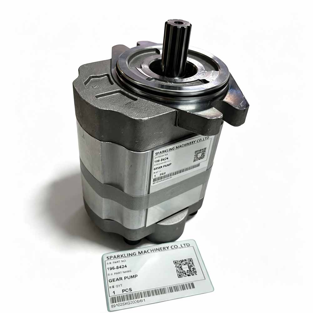 Genuine 196-8424 Hydraulic Gear Pump for Caterpillar M313C & M315C 196-8424-hydraulic-gear-pump-for-Caterpillar-M313C-wheeled-excavator