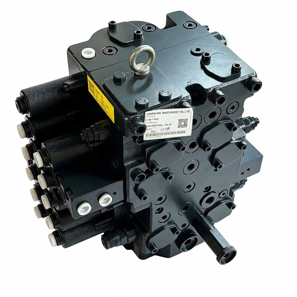 Hyundai-R300LC-9A-replacement-main-control-valve-31Q8-17002-close-up
