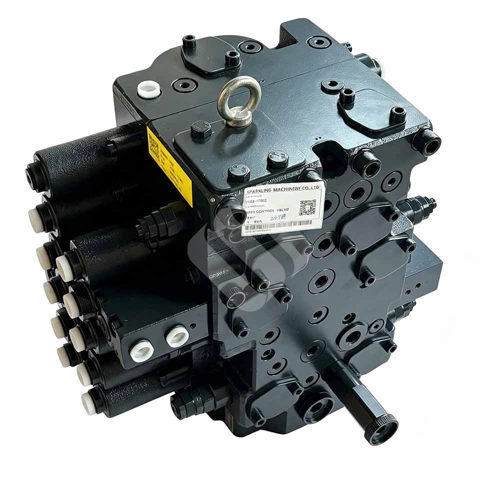Genuine 31Q8-17002 Main Control Valve for Hyundai R290LC-9 & R300LC-9A Hyundai-R300LC-9A-replacement-main-control-valve-31Q8-17002-close-up