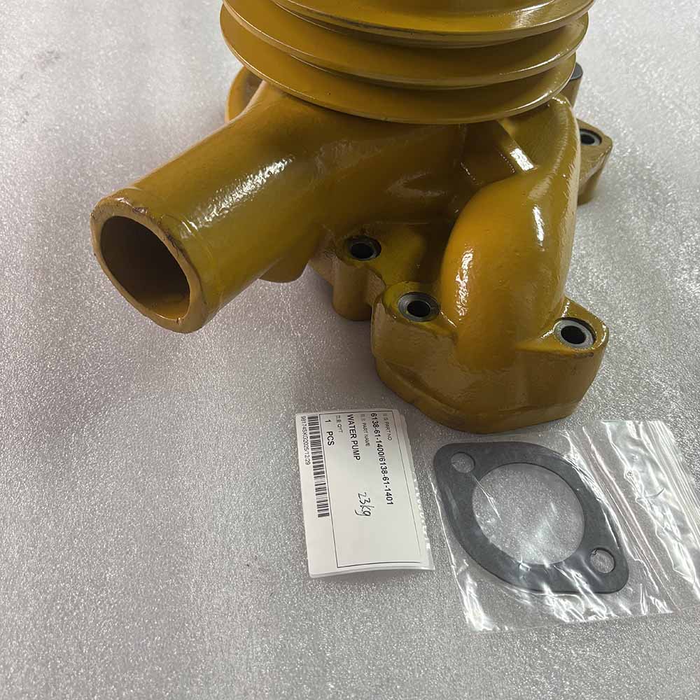 Komatsu Water Pump Part 6138-61-1400 / 6138-61-1401 for Engine S6D105-1 SA6D110-1