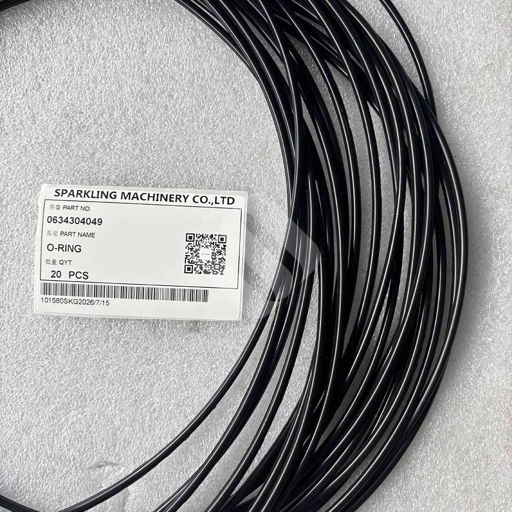 Genuine ZF 0634304049 Heavy Equipment Hydraulic O-Ring ZF-drivetrain-replacement-o-ring-0634304049-packaging
