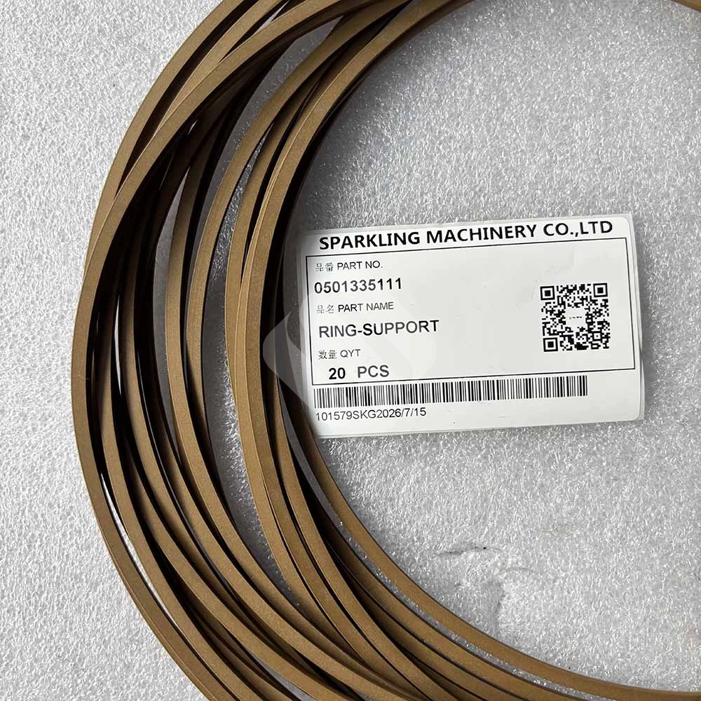 Genuine ZF 0501335111 Heavy Equipment Support Ring Genuine-ZF-0501.335.111-backup-ring-front-view