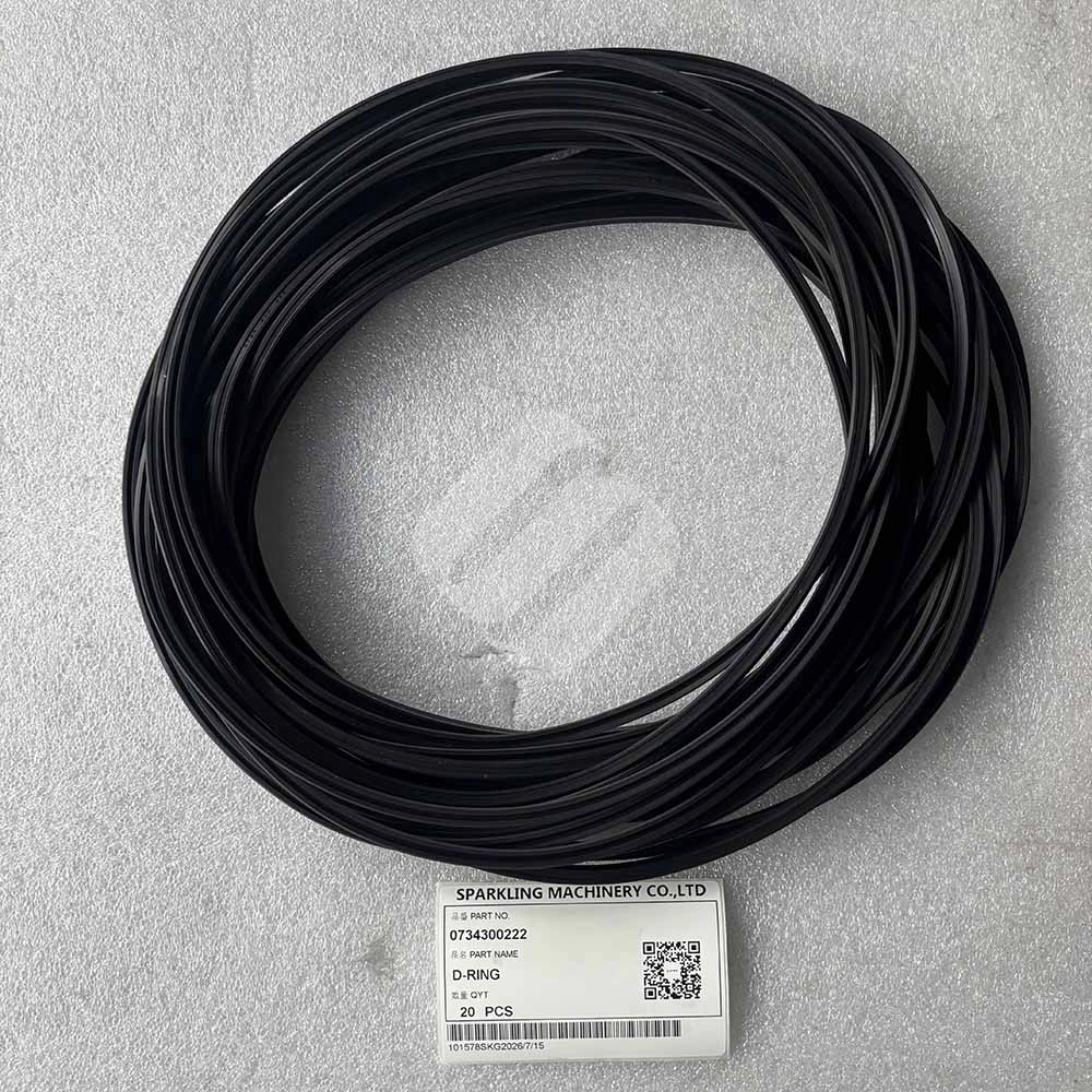 Genuine ZF 0734300222 Heavy Equipment D-Ring Profile Seal ZF-drivetrain-replacement-d-ring-0734300222-packaging