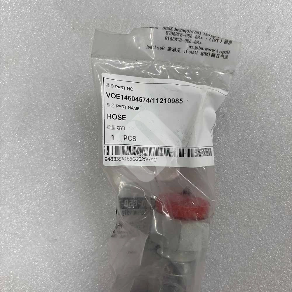 VOLVO EXCAVATOR PARTS MADE IN CHINA NEW EC220D EC220E EC235D VOE14604574 11210985 HOSE SPARKLING MACHINERY VOLVO EXCAVATOR PARTS MADE IN CHINA NEW EC220D EC220E EC235D VOE14604574 11210985 HOSE SPARKLING MACHINERY