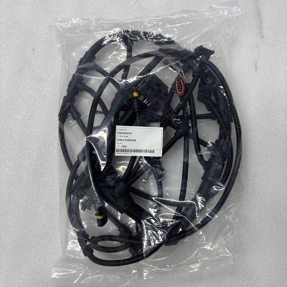VOLVO EXCAVATOR PARTS MADE IN CHINA NEW EC160C EC180C EC200B EC210B EC210C VOE22243151 CABLE HARNESS SPARKLING MACHINERY