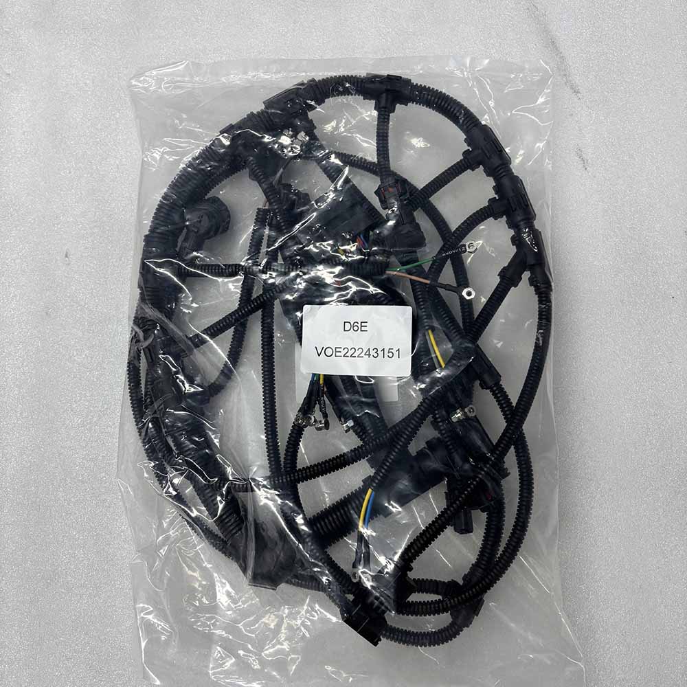 VOLVO EXCAVATOR PARTS MADE IN CHINA NEW EC160C EC180C EC200B EC210B EC210C VOE22243151 CABLE HARNESS SPARKLING MACHINERY