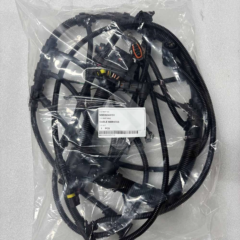 VOLVO EXCAVATOR PARTS MADE IN CHINA NEW EC160C EC180C EC200B EC210B EC210C VOE22243151 CABLE HARNESS SPARKLING MACHINERY VOLVO EXCAVATOR PARTS MADE IN CHINA NEW EC160C EC180C EC200B EC210B EC210C VOE22243151 CABLE HARNESS SPARKLING MACHINERY