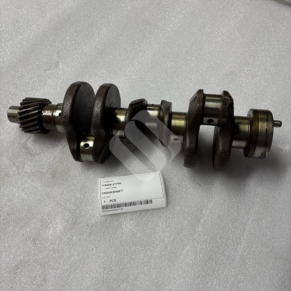 MADE IN CHINA SPARKLING MACHINERY NEW 119266-21700 CRANKSHAFT MADE IN CHINA SPARKLING MACHINERY NEW 119266-21700 CRANKSHAFT