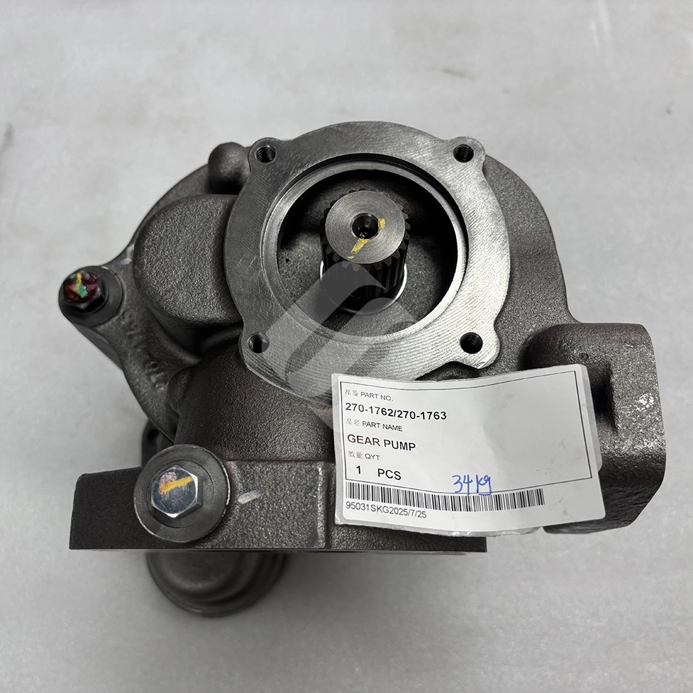 MADE IN CHINA SPARKLING MACHINERY NEW D6T 270-1762 270-1763 GEAR PUMP MADE IN CHINA SPARKLING MACHINERY NEW D6T 270-1762 270-1763 GEAR PUMP