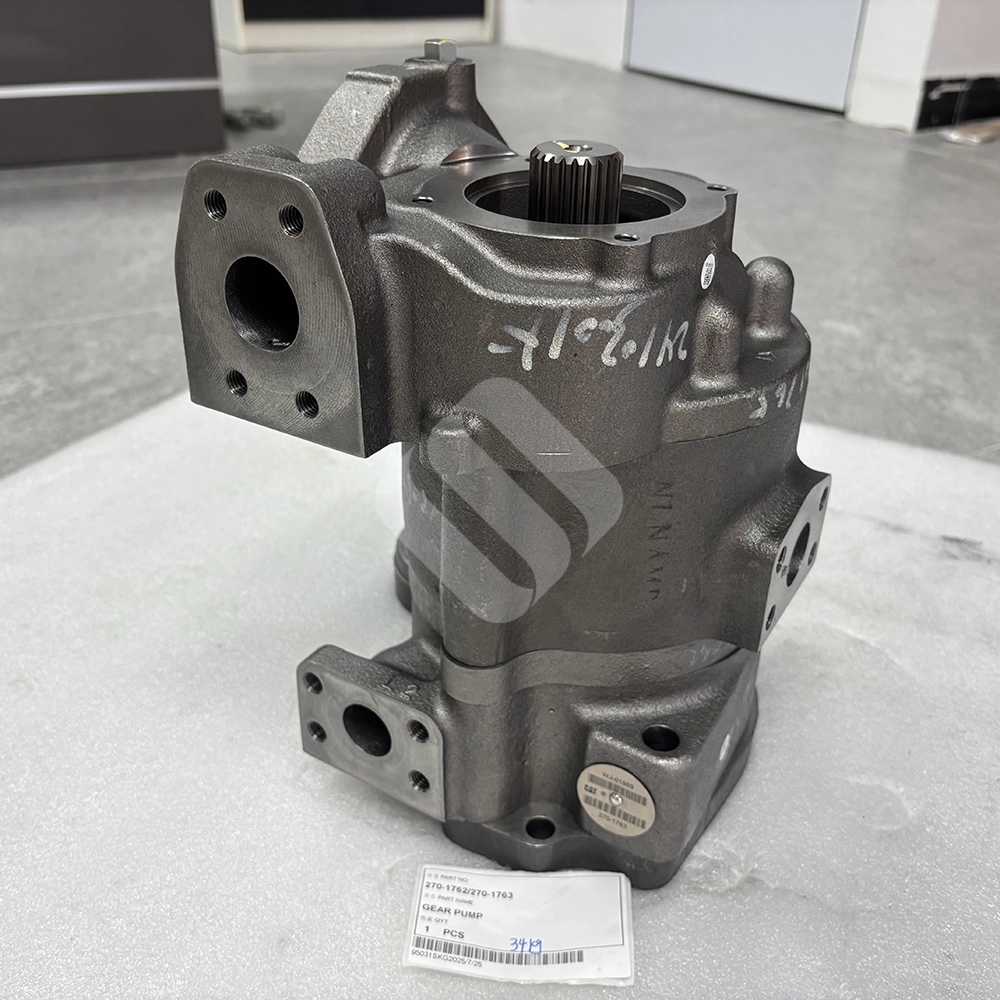 MADE IN CHINA SPARKLING MACHINERY NEW D6T 270-1762 270-1763 GEAR PUMP MADE IN CHINA SPARKLING MACHINERY NEW D6T 270-1762 270-1763 GEAR PUMP