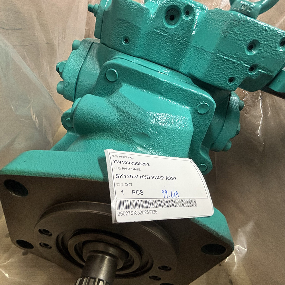 SPARKLING MACHINERY SK120 SK120-5 YW10V00002F2 YW10V00002F1 K3V63BDT-120R
-0E00-1 HYDRAULIC MAIN PUMP