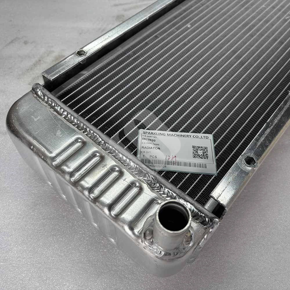Bobcat EXCAVATOR PARTS MADE IN CHINA NEW 463 553 553F 553AF 6678820 RADIATOR SPARKLING MACHINERY Bobcat EXCAVATOR PARTS MADE IN CHINA NEW 463 553 553F 553AF 6678820 RADIATOR SPARKLING MACHINERY