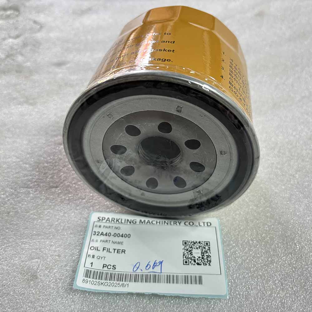 XCMG HIGH-QUALITY EXCAVATOR PARTS MADE IN CHINA NEW 32A40-00400 OIL FILTER SPARKLING MACHINERY