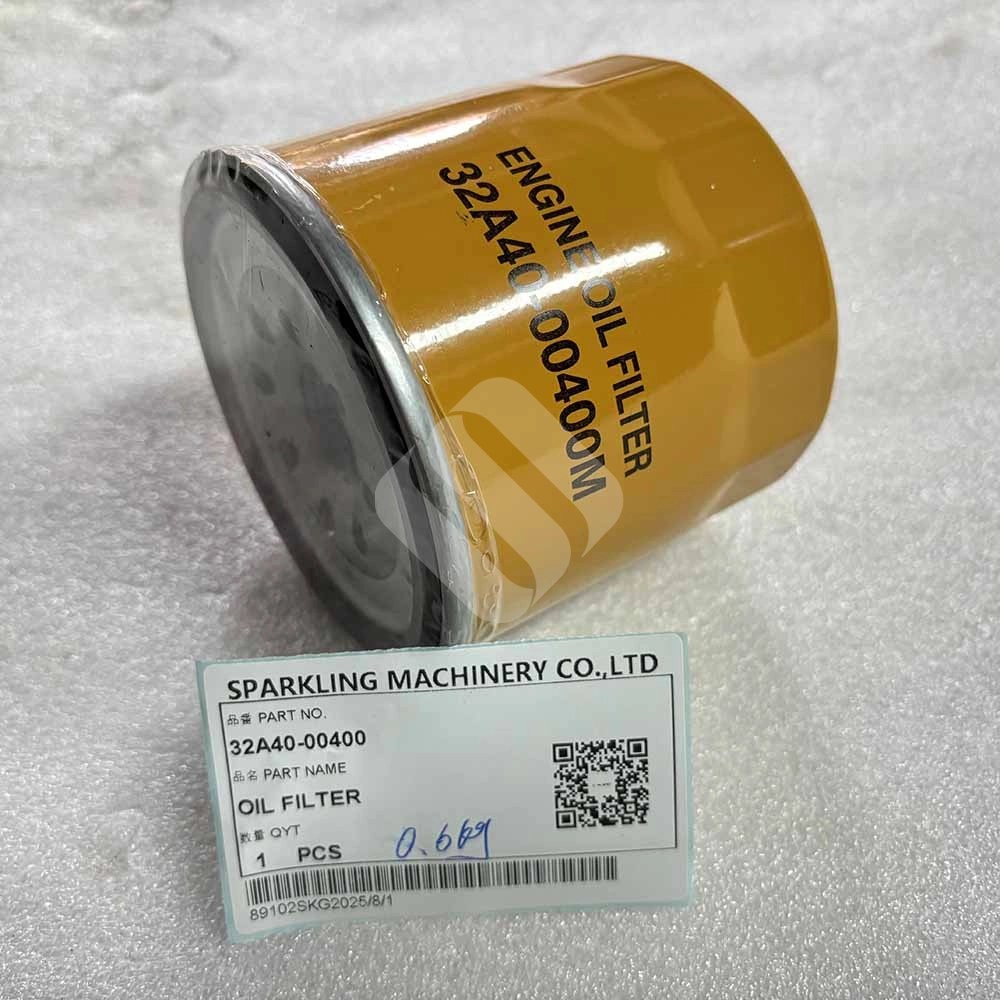 XCMG HIGH-QUALITY EXCAVATOR PARTS MADE IN CHINA NEW 32A40-00400 OIL FILTER SPARKLING MACHINERY XCMG HIGH-QUALITY EXCAVATOR PARTS MADE IN CHINA NEW 32A40-00400 OIL FILTER SPARKLING MACHINERY