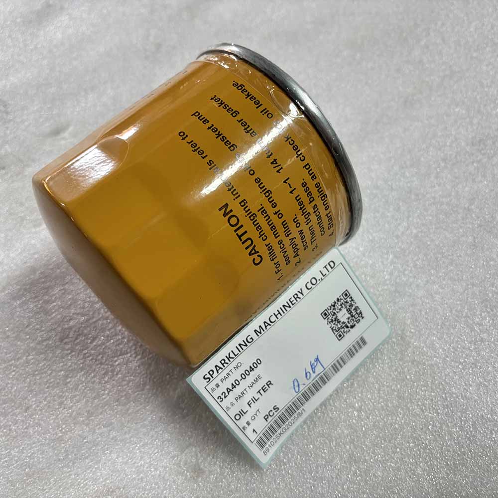 XCMG HIGH-QUALITY EXCAVATOR PARTS MADE IN CHINA NEW 32A40-00400 OIL FILTER SPARKLING MACHINERY