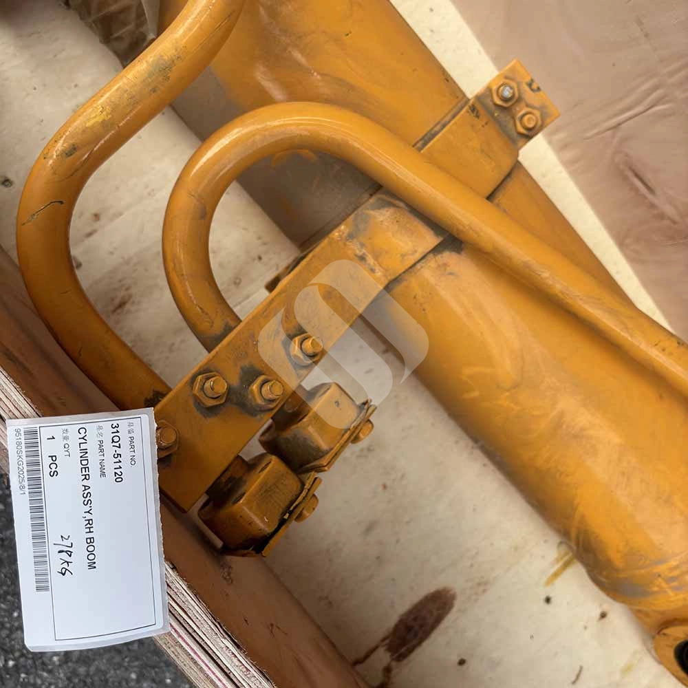 Hyundai HIGH-QUALITY EXCAVATOR PARTS MADE IN CHINA NEW 31Q7-51120 CYLINDER ASS'Y, RH BOOM SPARKLING MACHINERY Hyundai HIGH-QUALITY EXCAVATOR PARTS MADE IN CHINA NEW 31Q7-51120 CYLINDER ASS'Y, RH BOOM SPARKLING MACHINERY