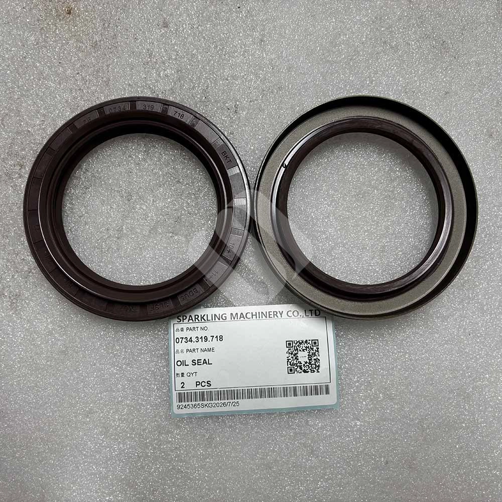 Genuine ZF 0734.319.718 Heavy Equipment Shaft Oil Seal ZF-axle-and-transmission-shaft-seal-0734.319.718-replacement-part